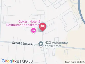Gokart Hotel Kecskemét a térképen