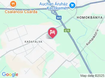 Granada Konferencia Wellness és Sport Hotel Kecskemét a térképen