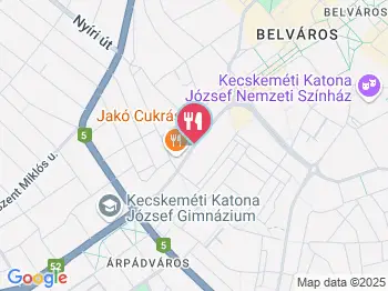 Gyros Büfé Kecskemét a térképen