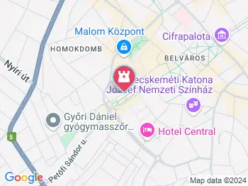 Három tavasz-szobor Kecskemét a térképen