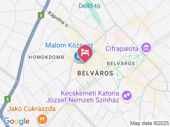 Hotel Udvarház Kecskemét a térképen