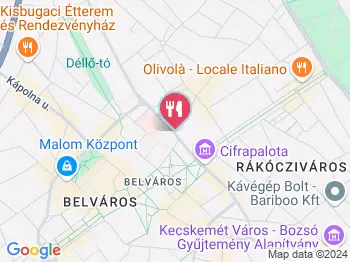 Jakó Cukrászda és Étterem Kecskemét a térképen