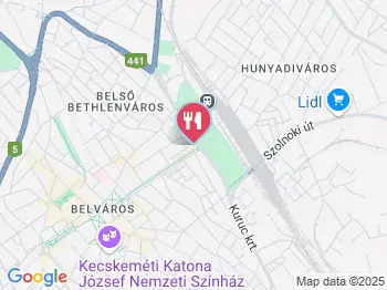 Kecske Bárszínház / steak & sushi Kecskemét a térképen