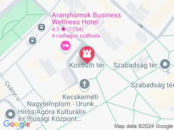 Kecskemét Advent Kecskemét a térképen