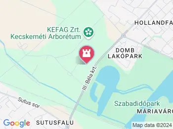 Kecskeméti Arborétum Kecskemét a térképen