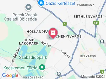 Kecskeméti Planetárium Kecskemét a térképen