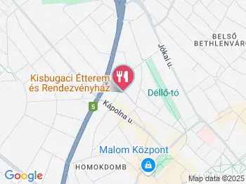 Kisbugaci Étterem Kecskemét a térképen