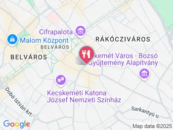 Leves'M Levesbár Kecskemét a térképen