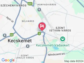 Lisbet Cottage Apartman Kecskemét Kecskemét a térképen