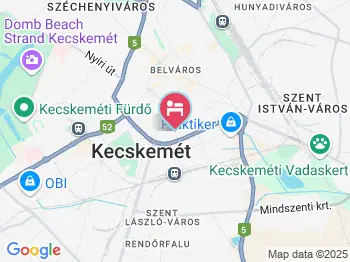 Magyar Vendégház Kecskemét a térképen