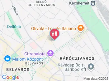 Manna Sütipatika Kecskemét a térképen