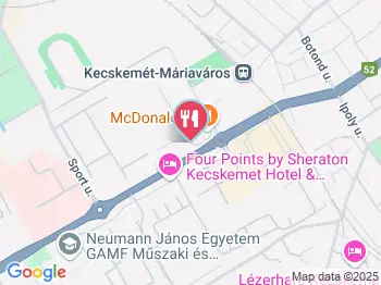 McDonald's- Kecskemét Kecskemét a térképen