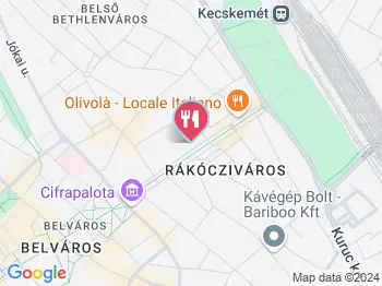 Művész Kávézó - Art Café Kecskemét a térképen