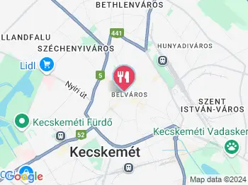 NANO Speciality Coffee Kecskemét a térképen