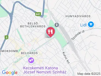 Olivola Kecskemét a térképen