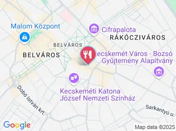 Pizza Sprint Kecskemét a térképen