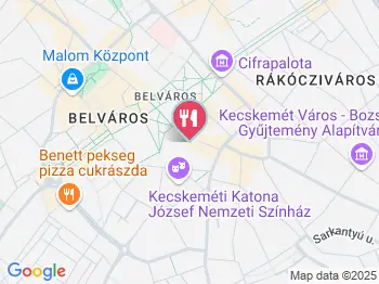 Sweet Store Kecskemét a térképen