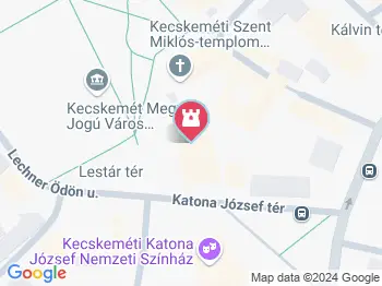 Szentháromság-szobor Kecskemét a térképen