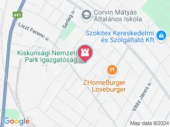 Természet Háza Kecskemét a térképen