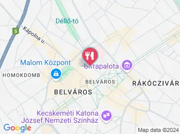 Veloroom Bike & Café Kecskemét a térképen