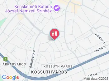 Veyron Kávézó & Cukrászda Kecskemét a térképen