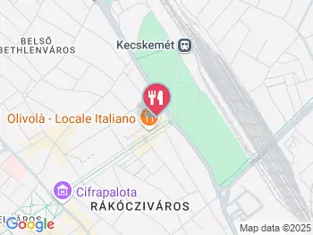 Zero Bistro Kecskemét a térképen