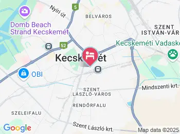 Zsófia Vendégház Kecskemét Kecskemét a térképen