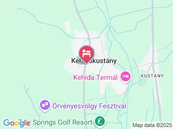 Alexander Vendégház Kehidakustány a térképen
