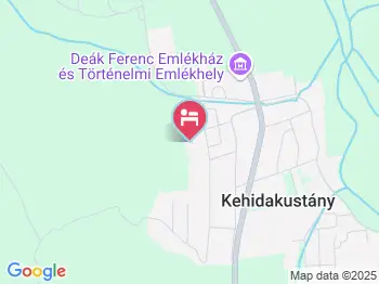 Árvácska Apartman Kehidakustány a térképen