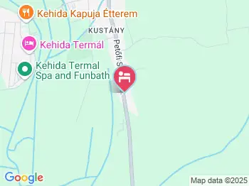 Bundi Vendégház Kehidakustány a térképen