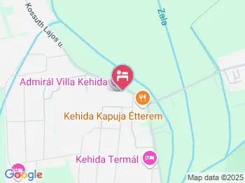 Családbarát Faház Kehidakustány a térképen