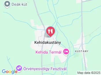 Favágó Pizzéria Kehidakustány a térképen