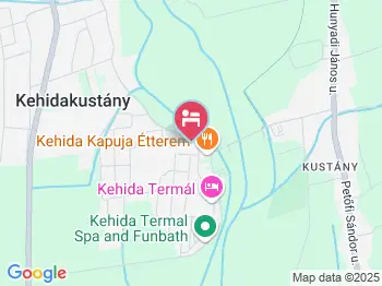Hajnalka Apartmanház Kehidakustány a térképen
