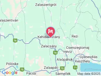 Kehida Family Resort Kehidakustány a térképen