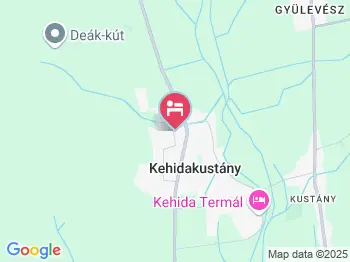 Izabella Apartman Kehidakustány a térképen