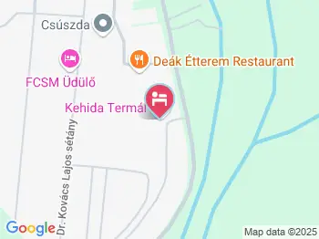 Kehida Termál Resort & Spa Kehidakustány a térképen