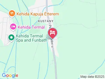 Kiserdő Apartman Kehidakustány a térképen