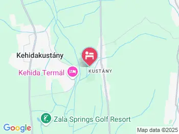 Liget Apartman Kehidakustány a térképen