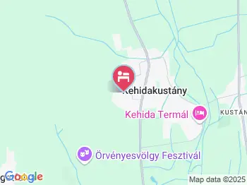 Okapy Apartman Kehidakustány a térképen