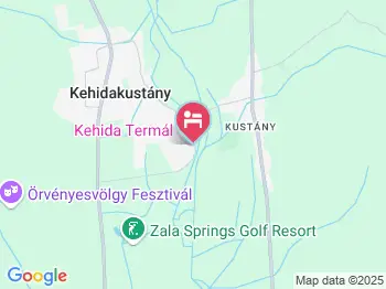 Pipagyújtó Malom Vendégház Kehidakustány a térképen