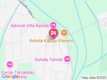 Road House Boutique Holiday Resorts Kehidakustány a térképen