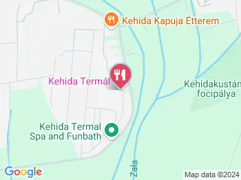 Snack Bár - Kehida Termál Kehidakustány a térképen