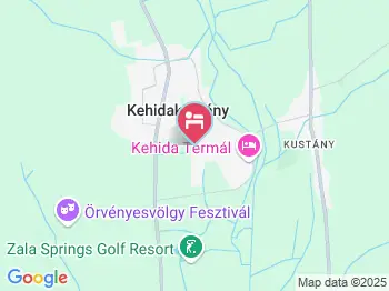 Szaffária Apartman Kehidakustány a térképen