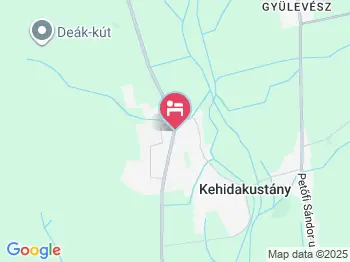 Teraszház Apartmanok Kehidakustány a térképen