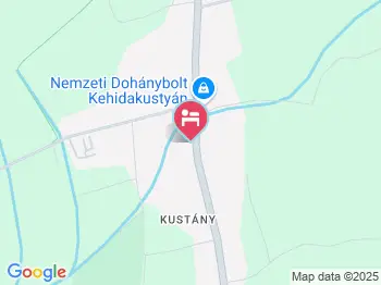 Triász Aparthotel Kehidakustány a térképen