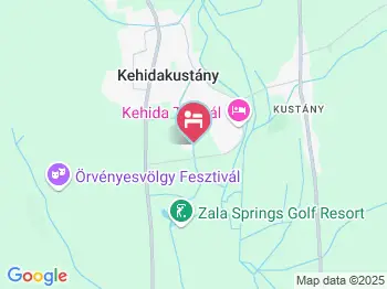 Via Regia Apartman Kehidakustány a térképen