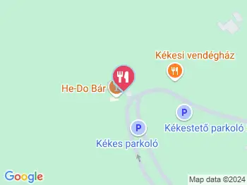 HE-DO bár Kékestető a térképen
