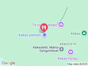 Kékesi Vendégház Étterme Kékestető a térképen