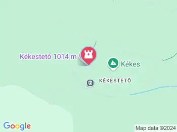 Kékestető-kilátó és Tv-torony Kékestető a térképen