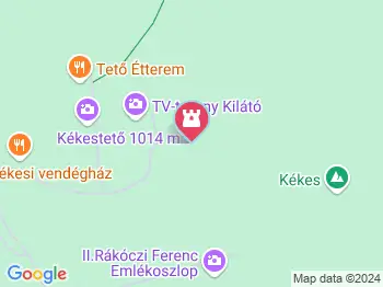 Kékestetői csúcskő Kékestető a térképen